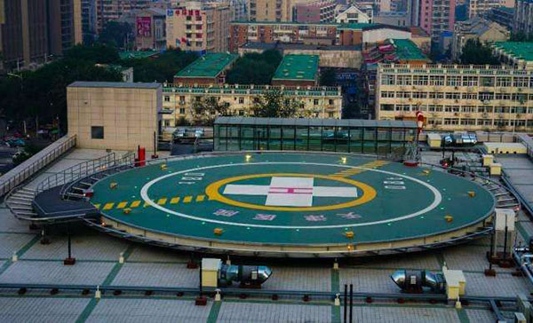 建造直升机停机坪与其他设施的尺寸要求