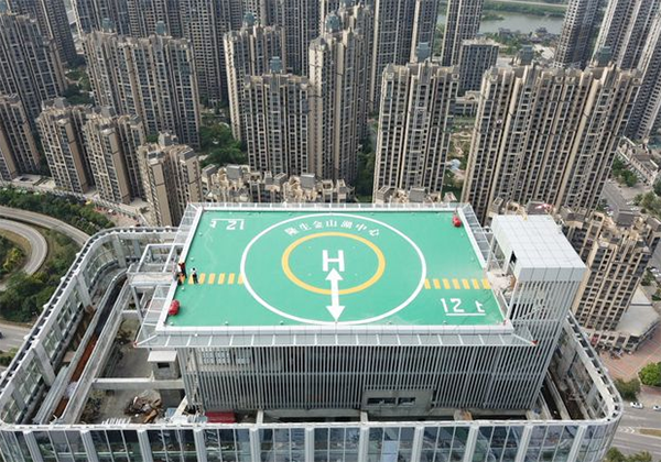 什么是系统集成齐全完备的直升机停机坪停机坪系统