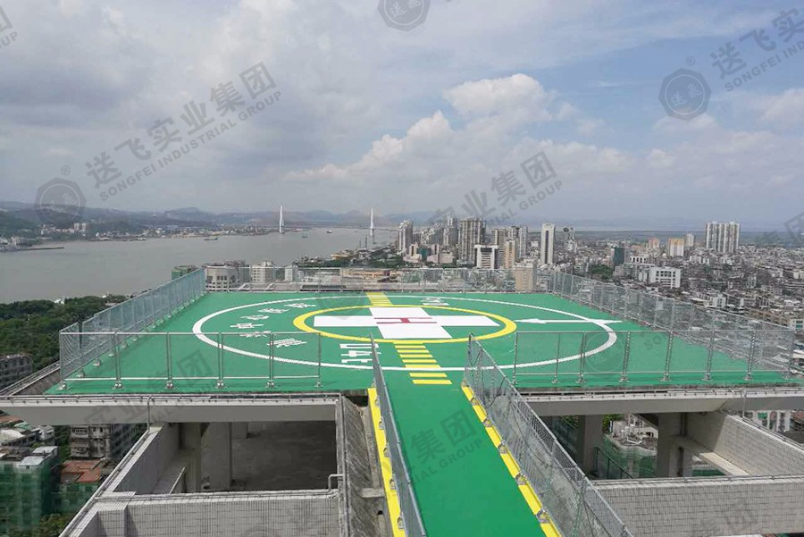 广东汕头·汕头中心医院 屋顶直升机停机坪(图1)