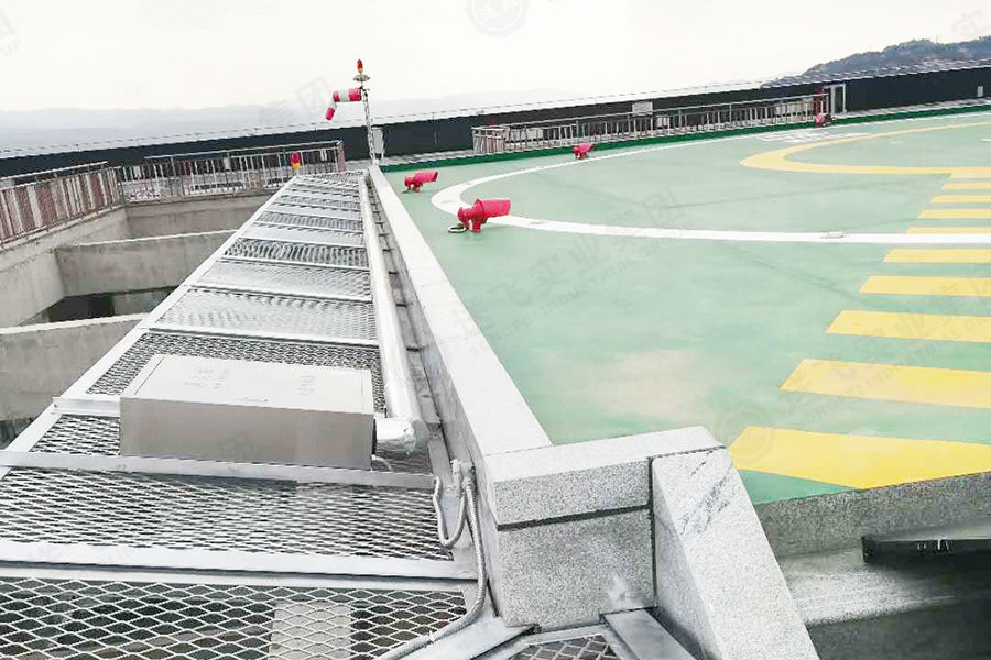 甘肃兰州·金凯瑞大厦 屋顶直升机停机坪的项目竣工图1